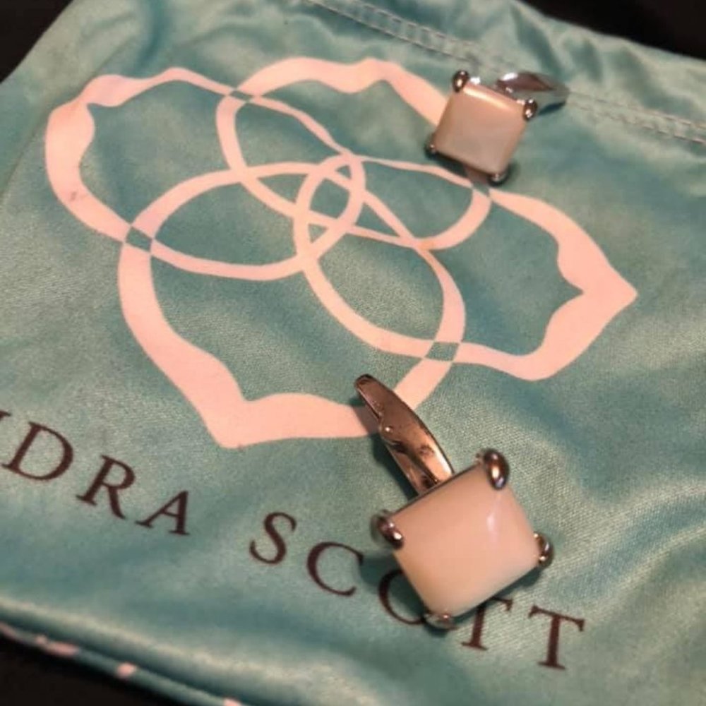 Kendra Scott Emmerson Ivory Mother Of Pearl